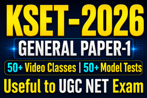 Kset KSET Exam Test Series | Karnataka State Eligibility Test Exam 2024 ...